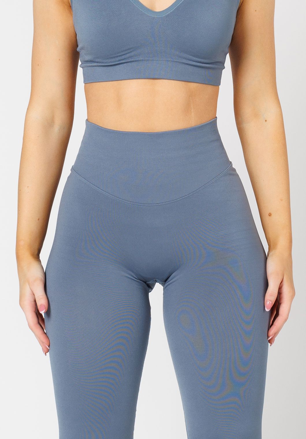 CurveFlex Hourglass High-Rise Sculptseam® Plus Seamless Legging Slate