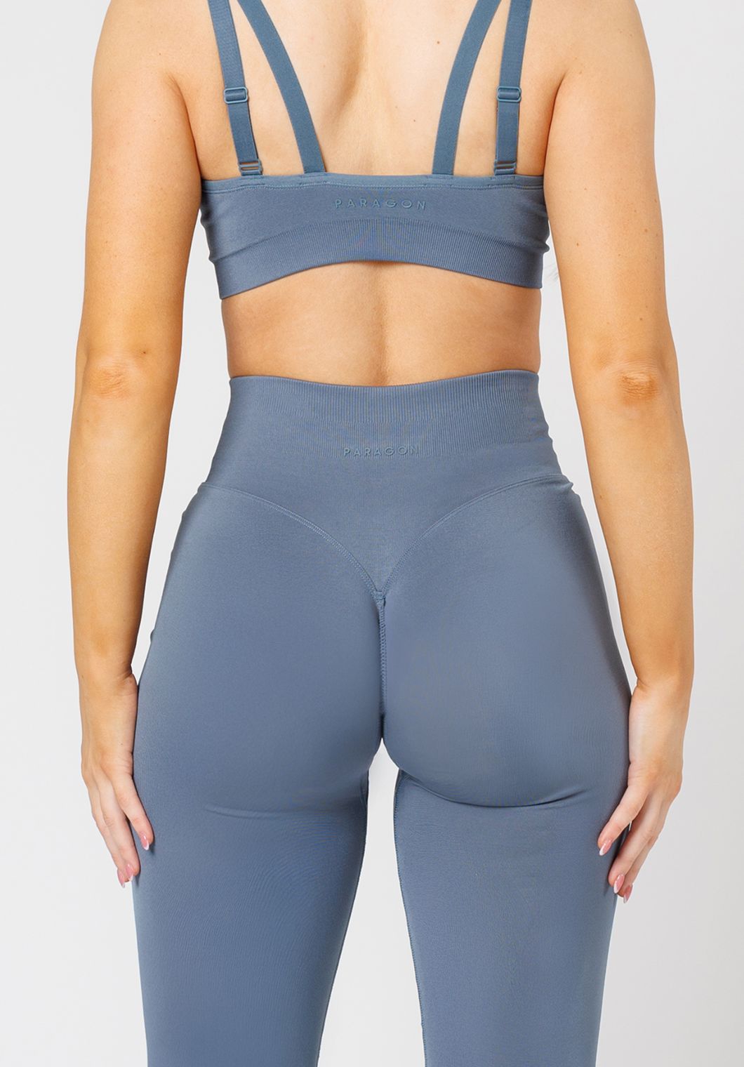 CurveFlex Hourglass High-Rise Sculptseam® Plus Seamless Legging Slate