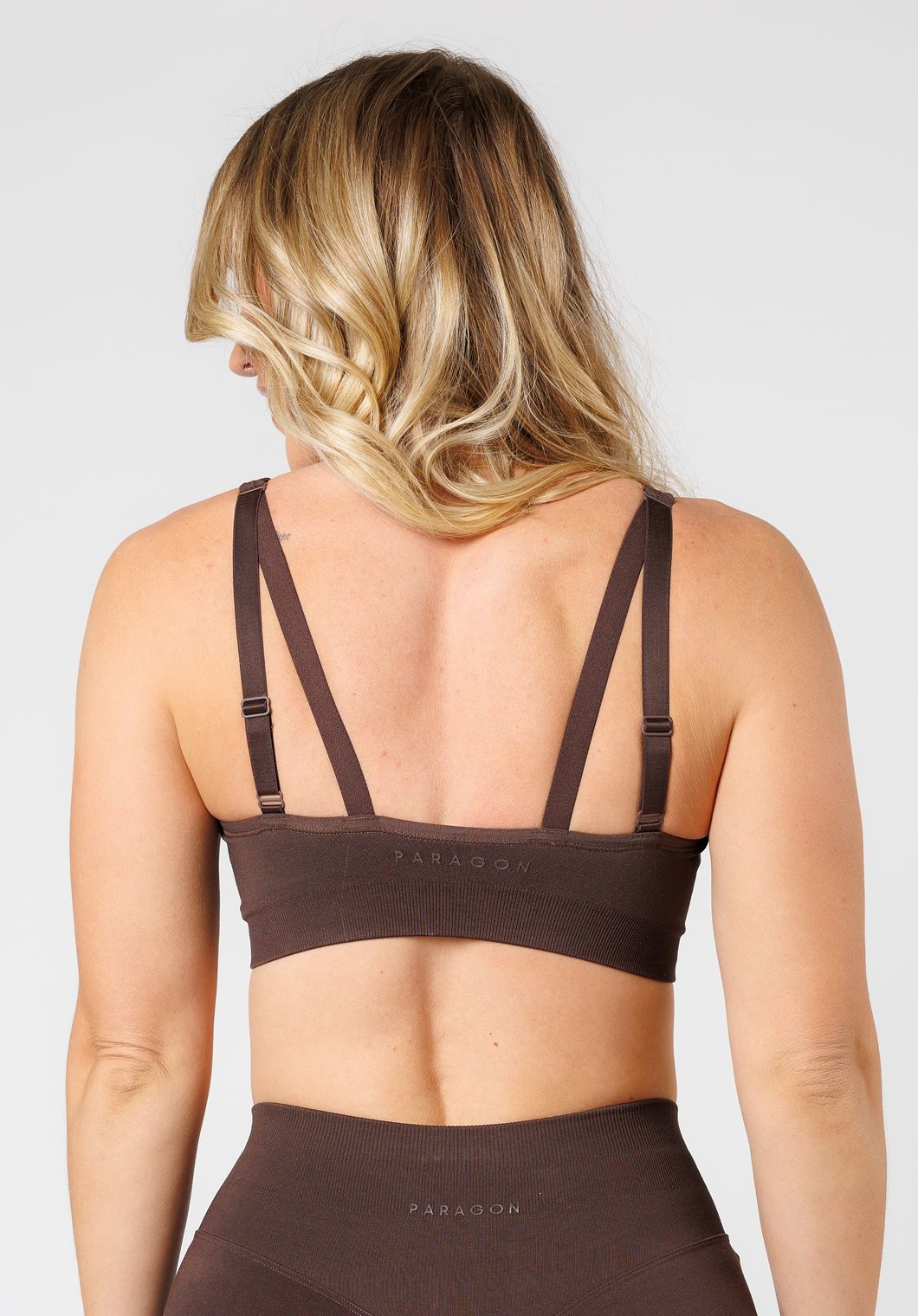 CurveFlex™ Seamless Form Sports Bra Walnut