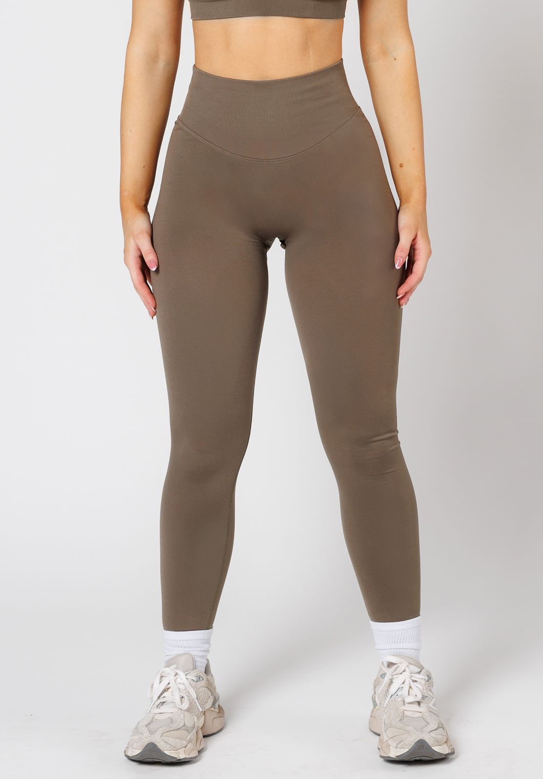 CurveFlex Hourglass High-Rise Sculptseam® Plus Seamless Legging Everglades