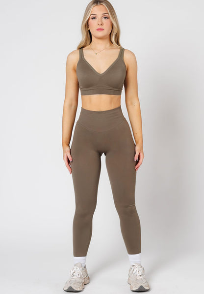 CurveFlex Hourglass High-Rise Sculptseam® Plus Seamless Legging Everglades