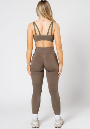 CurveFlex Hourglass High-Rise Sculptseam® Plus Seamless Legging Everglades
