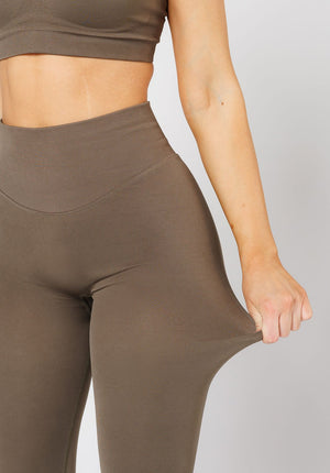 CurveFlex Hourglass High-Rise Sculptseam® Plus Seamless Legging Everglades