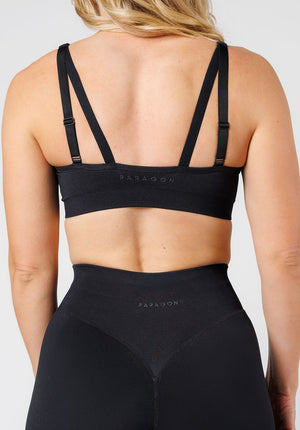 CurveFlex™ Seamless Form Sports Bra Black