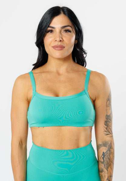 Reluna™ Multi-Fit Sports Bra Palm Leaf