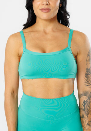 Reluna™ Multi-Fit Sports Bra Palm Leaf