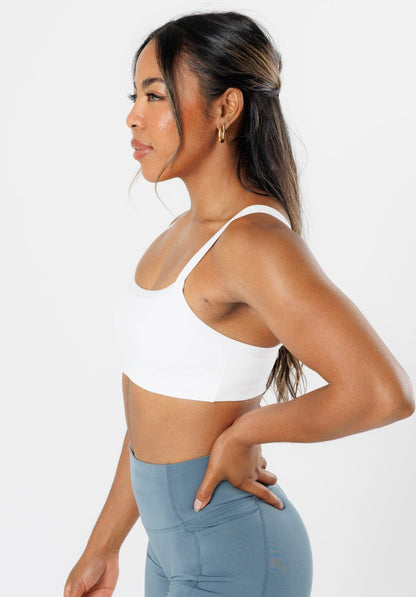 Reluna™ Multi-Fit Sports Bra White