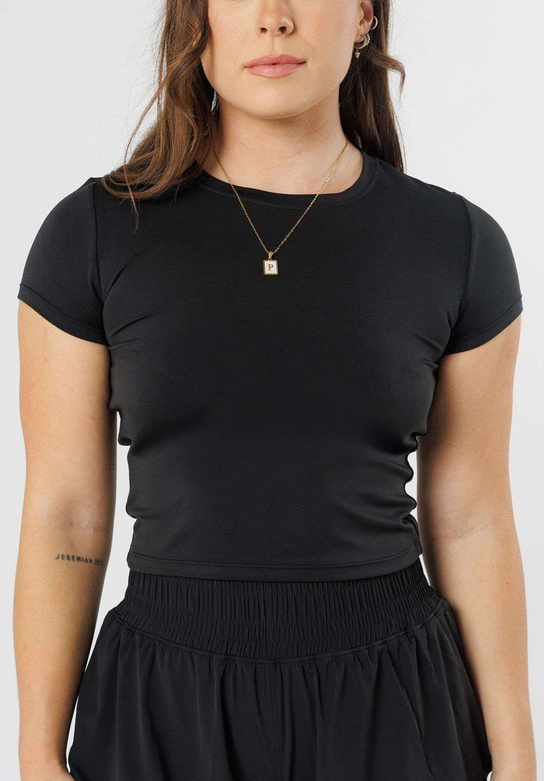 Reluna™ Short Sleeve Mid Black