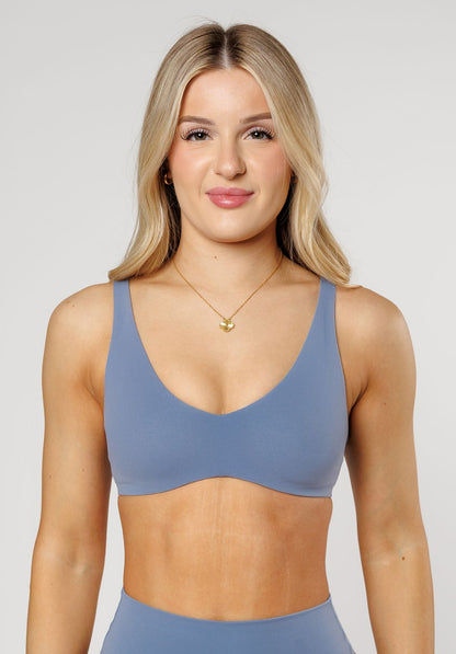 FormLux™ Curve LiteSculpt™ Sports Bra Blue Bird