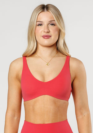 FormLux™ Curve LiteSculpt™ Sports Bra Spicy Marg