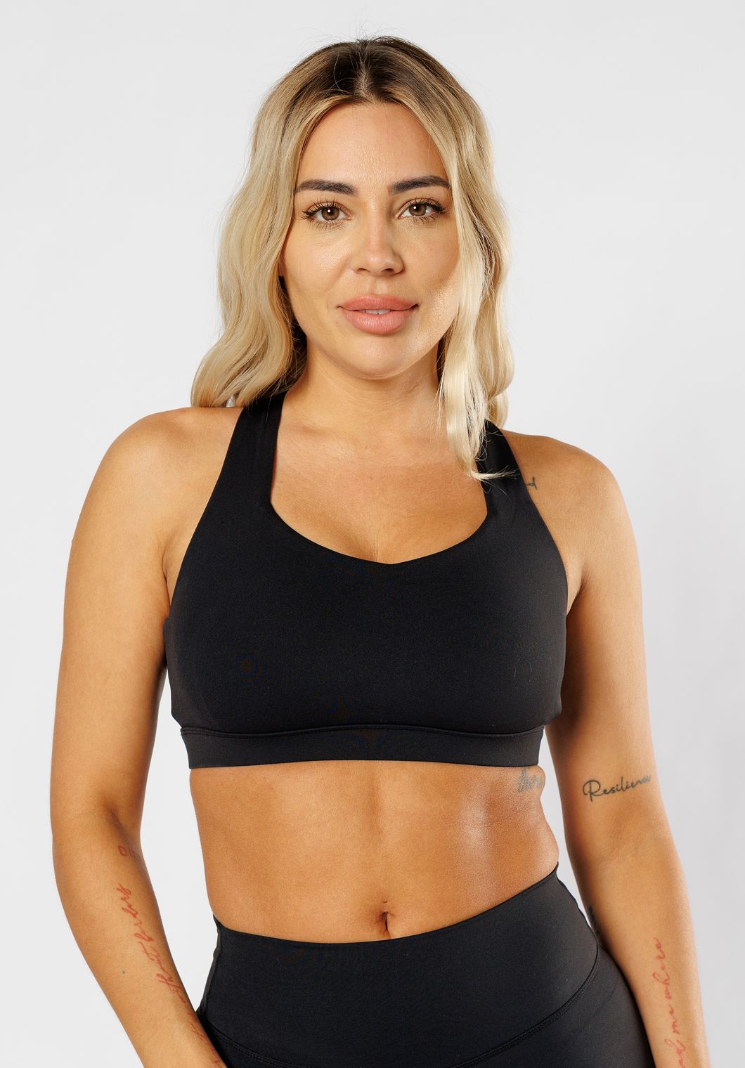 RecStretch™ Perform Sports Bra Black