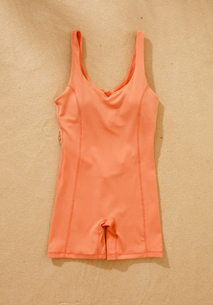 Reluna™ AirBrushed Sculptseam® Shortsuit Guava