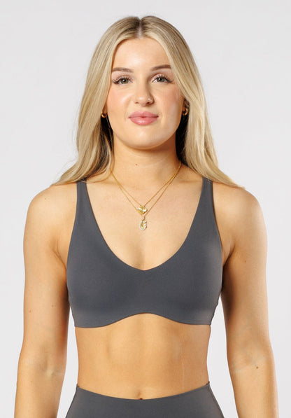 FormLux™ Curve LiteSculpt™ Sports Bra Carbon