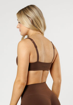 FormLux™ Curve LiteSculpt™ Sports Bra Walnut