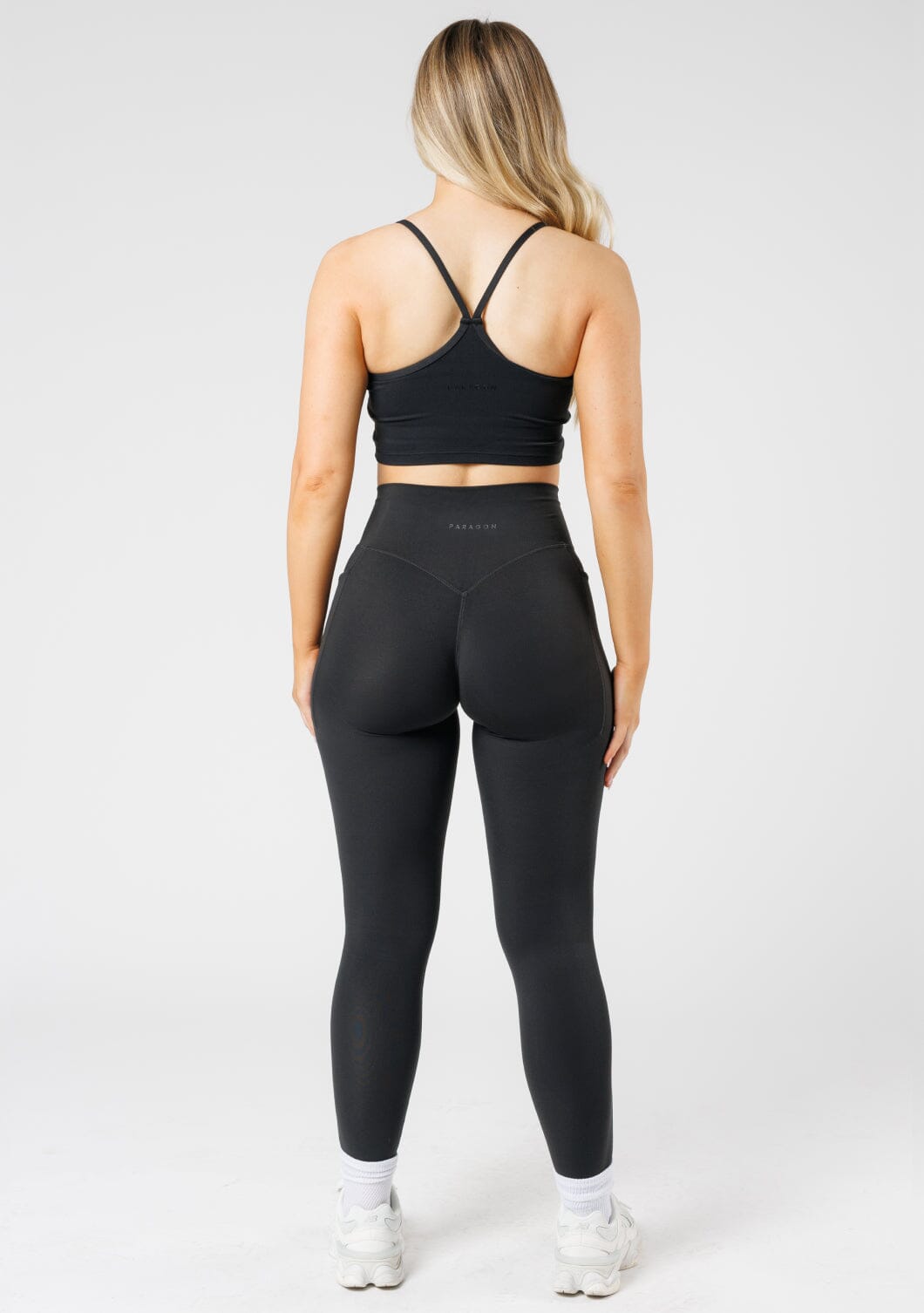 Reluna Empower High-Rise Sculptseam® Pocket Legging Black