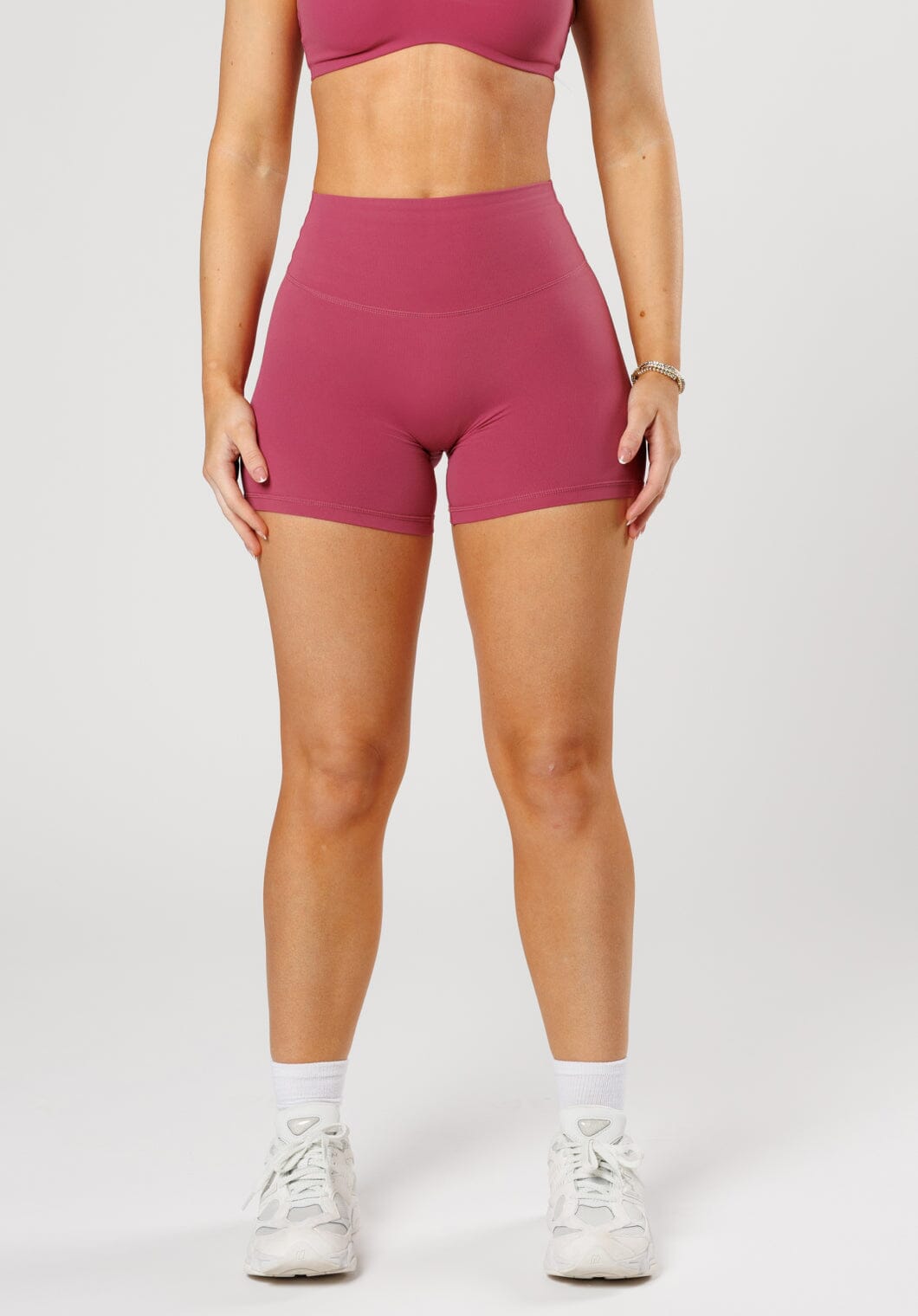FormLux™ Original High-Rise Sculptseam® Plus Short 5” Raspberry