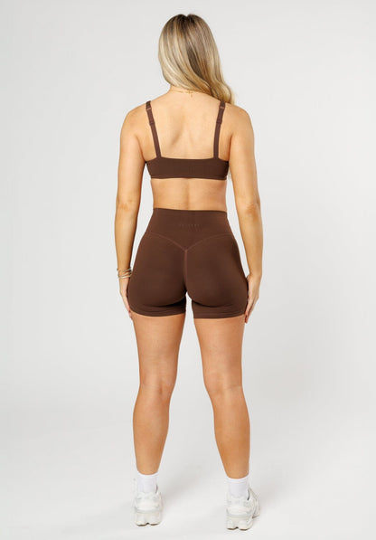 FormLux™ Original Sculptseam® Plus High-Rise Short 5” Walnut