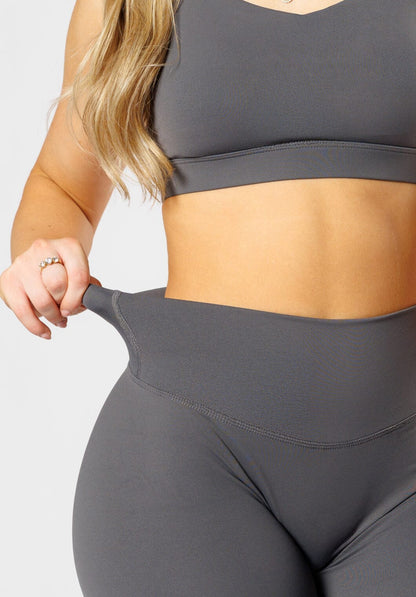 RecStretch™ Original High-Rise Sculptseam® Plus Short 6" Carbon