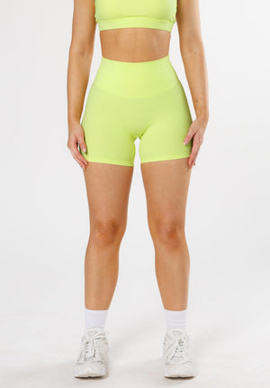 RecStretch Original High-Rise Sculptseam® Plus Short 5" Lemon Lime