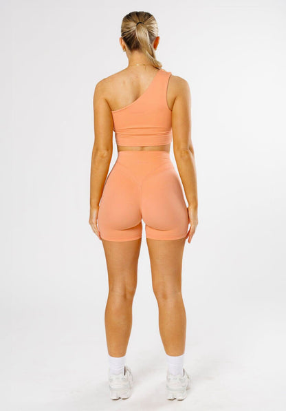 Reluna Icon High-Rise Sculptseam® Plus Short 5” Guava