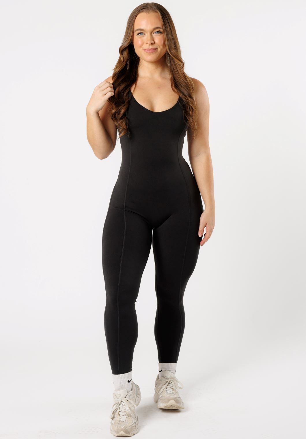 Reluna AirBrushed Sculptseam® Jumpsuit Black