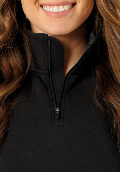 AirFit™ Rest Day Half Zip Sweatshirt Black