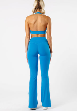 Reluna™ Front Slit Sculptseam® High-Rise Flare Leggings 34" Starstruck