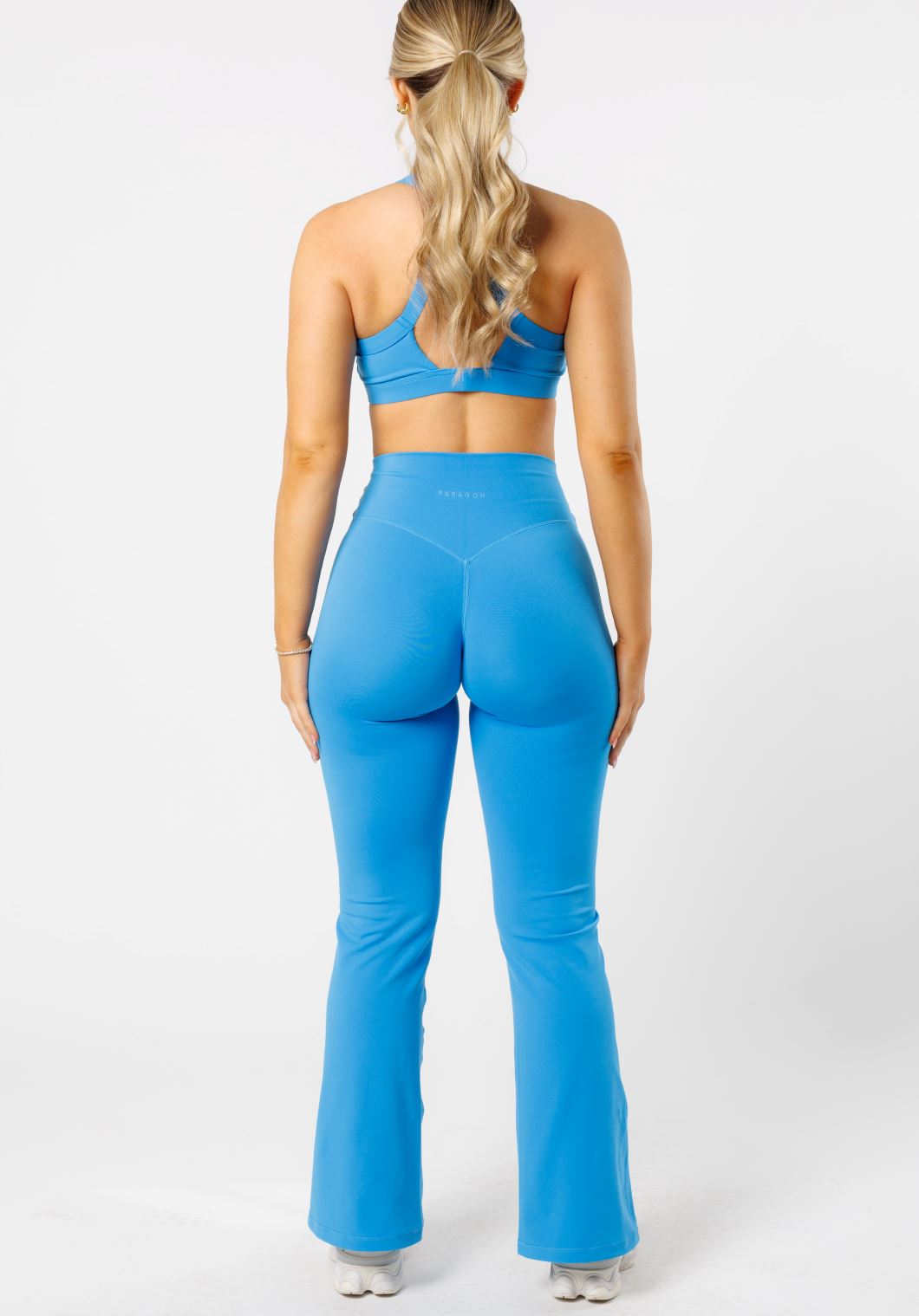 Reluna™ Front Slit Sculptseam® High-Rise Flare Leggings 31" Starstruck