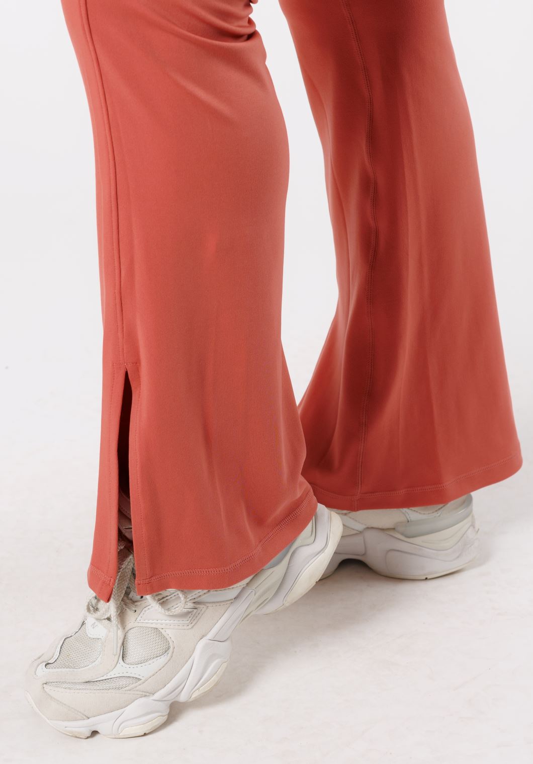 Reluna™ Front Slit Sculptseam® High-Rise Flare Leggings 31" Terra