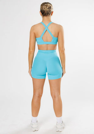 RecStretch Empower High-Rise Sculptseam®  Plus Pocket Short 6” Juicy