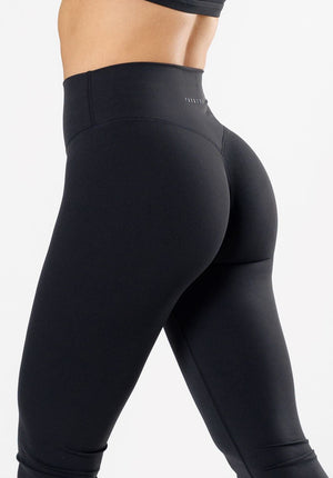 RecStretch Original High-Rise Sculptseam® Plus Essential Flare Legging 34" Black
