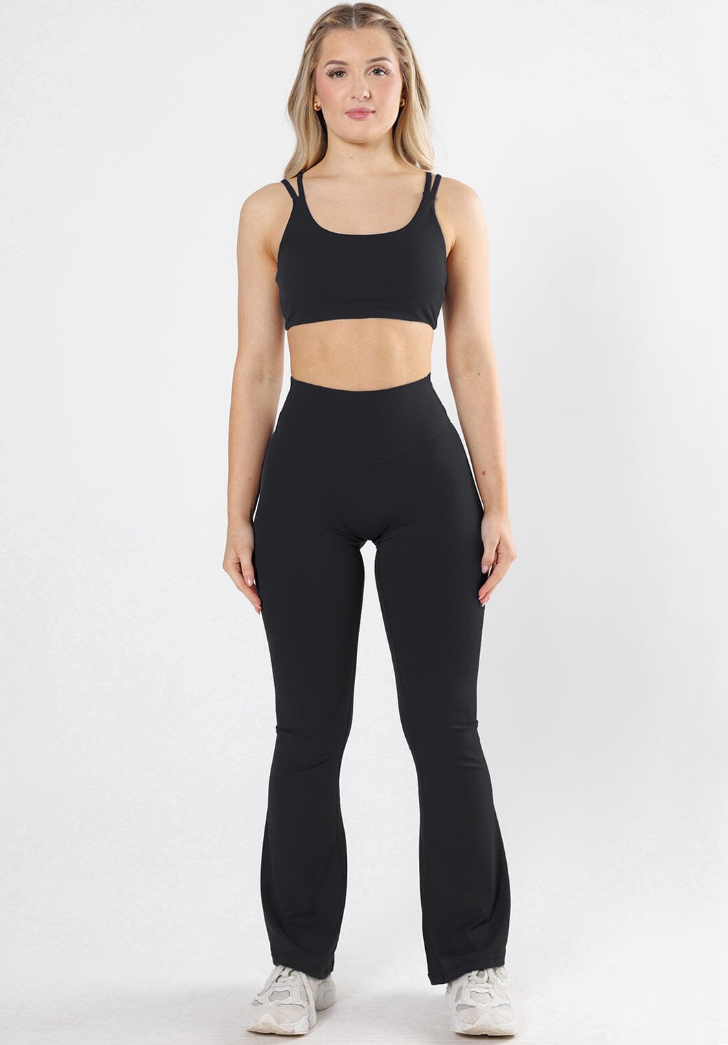 RecStretch™ Original High-Rise Sculptseam® Plus Essential Flare Legging 31" Black