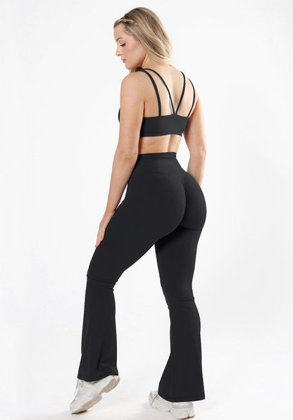 RecStretch™ Original High-Rise Sculptseam® Plus Essential Flare Legging 31" Black