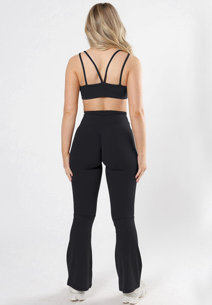 RecStretch™ Original High-Rise Sculptseam® Plus Essential Flare Legging 31" Black