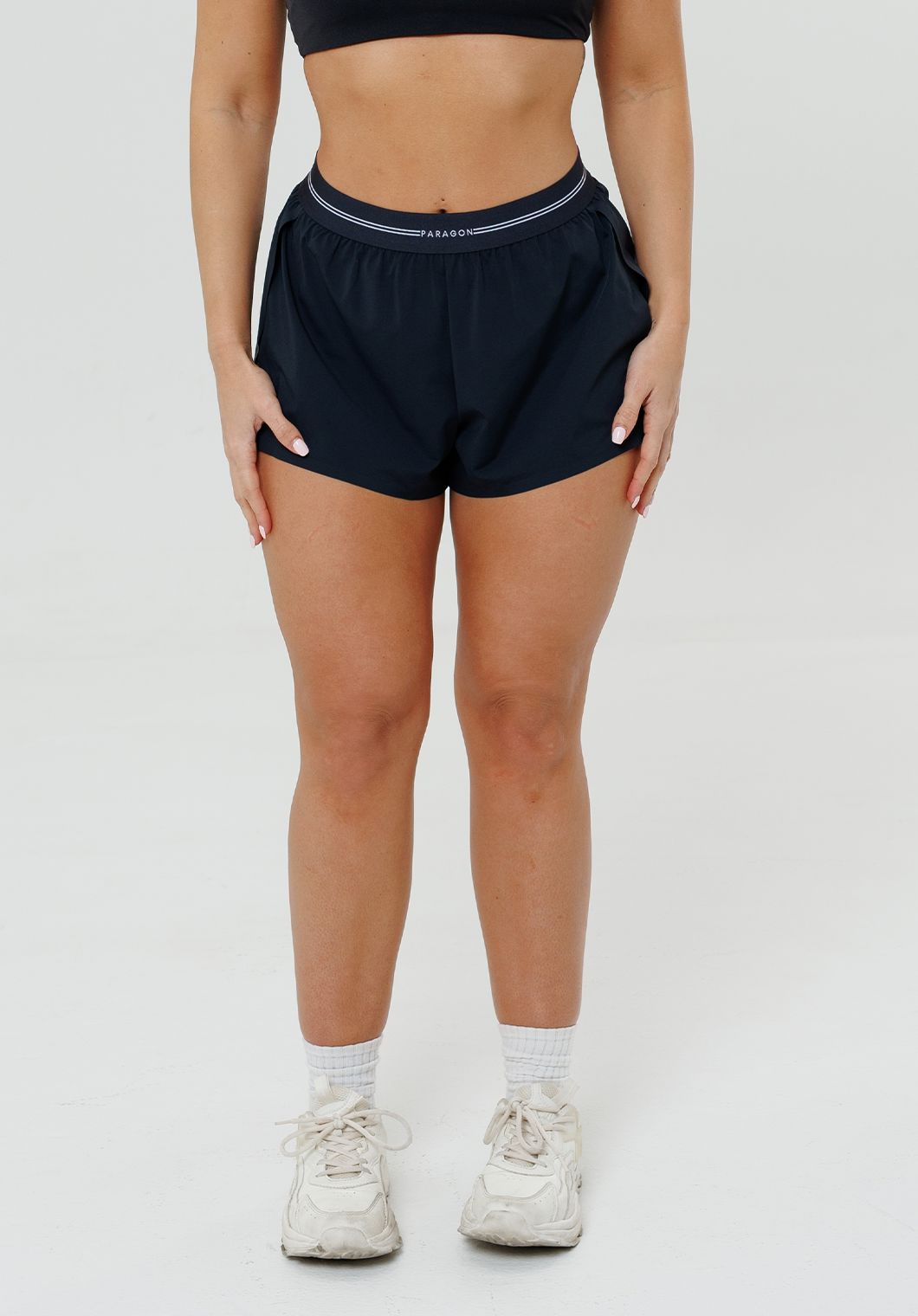 LiteSpeed™ Signature Mid-Rise Track Short Black