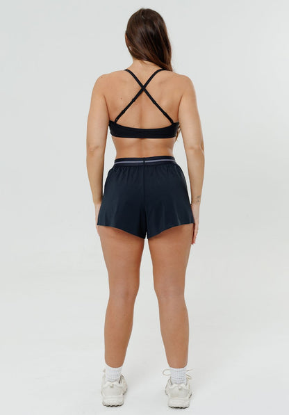 LiteSpeed™ Signature Mid-Rise Track Short Black