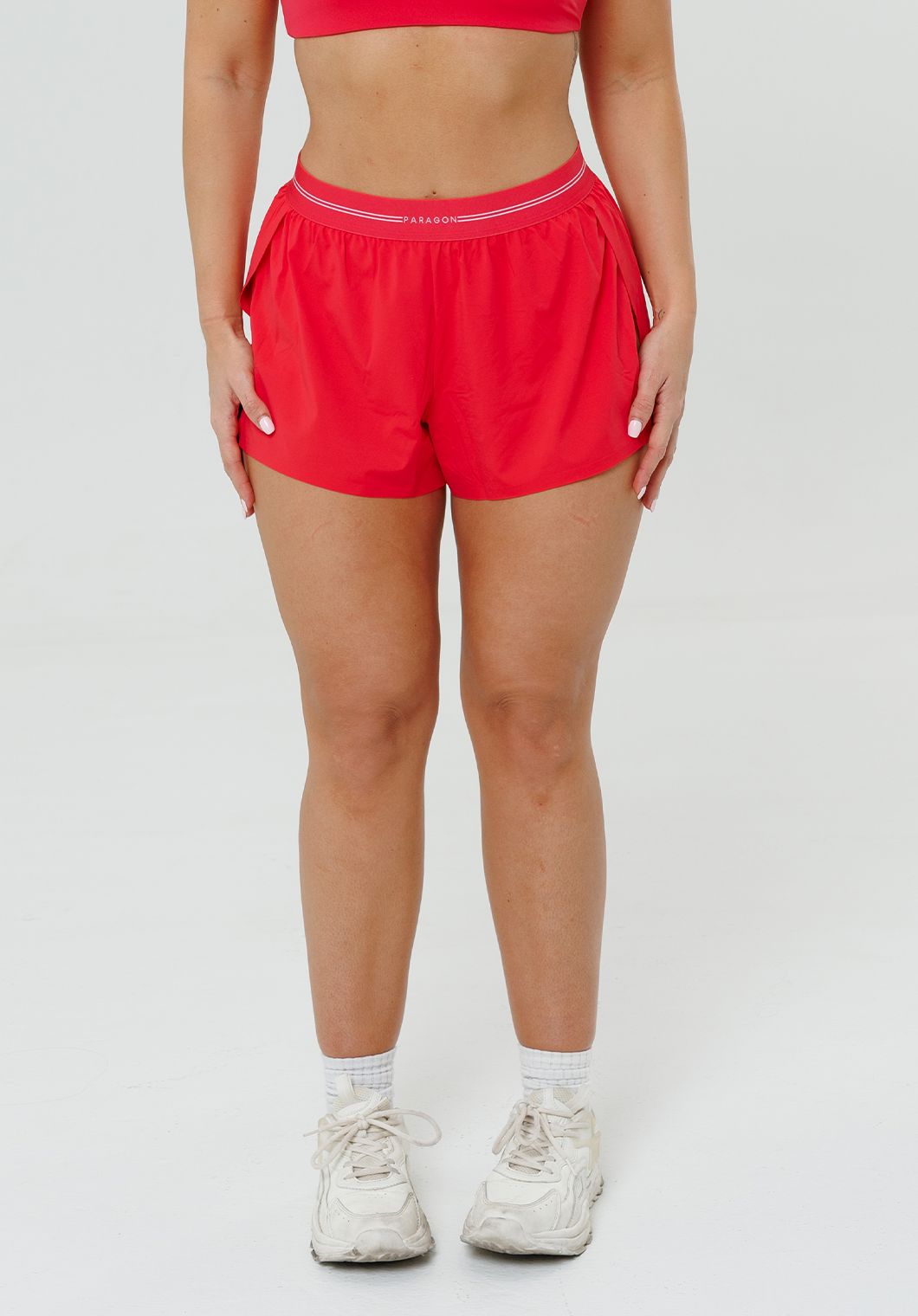 LiteSpeed™ Signature Mid-Rise Track Short Fruit Punch