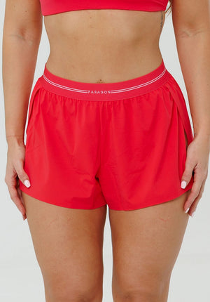 LiteSpeed™ Signature Mid-Rise Track Short Fruit Punch
