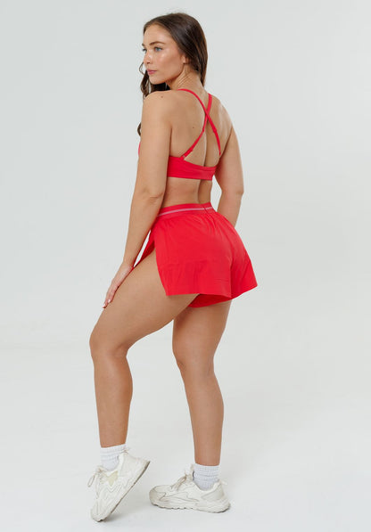 LiteSpeed™ Signature Mid-Rise Track Short Fruit Punch