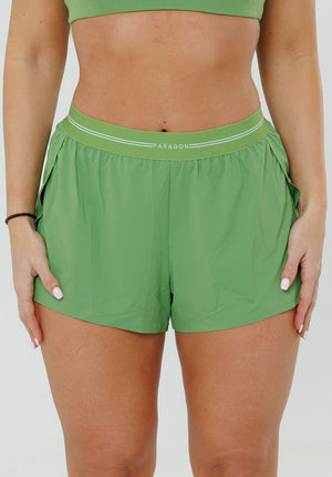LiteSpeed™ Signature Mid-Rise Track Short Kiwi