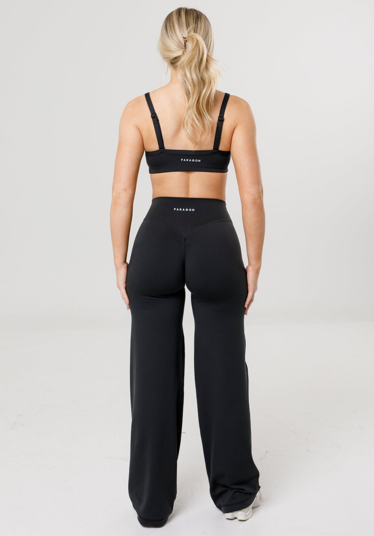 Reluna™ Original Sculptseam® Plus Mid-Rise Straight Leg Pant Short -  Black