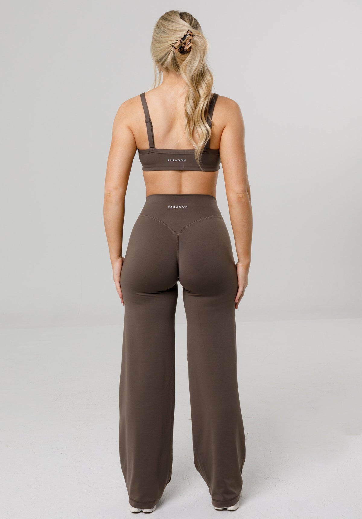 Reluna™ Original Sculptseam® Plus Mid-Rise Straight Leg Pant Short - Truffle