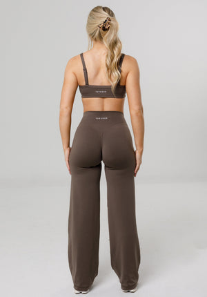 Reluna™ Original Sculptseam® Plus Mid-Rise Straight Leg Pant Short - Truffle