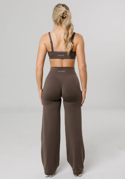 Reluna™ Original Sculptseam® Plus Mid-Rise Straight Leg Pant Short - Truffle