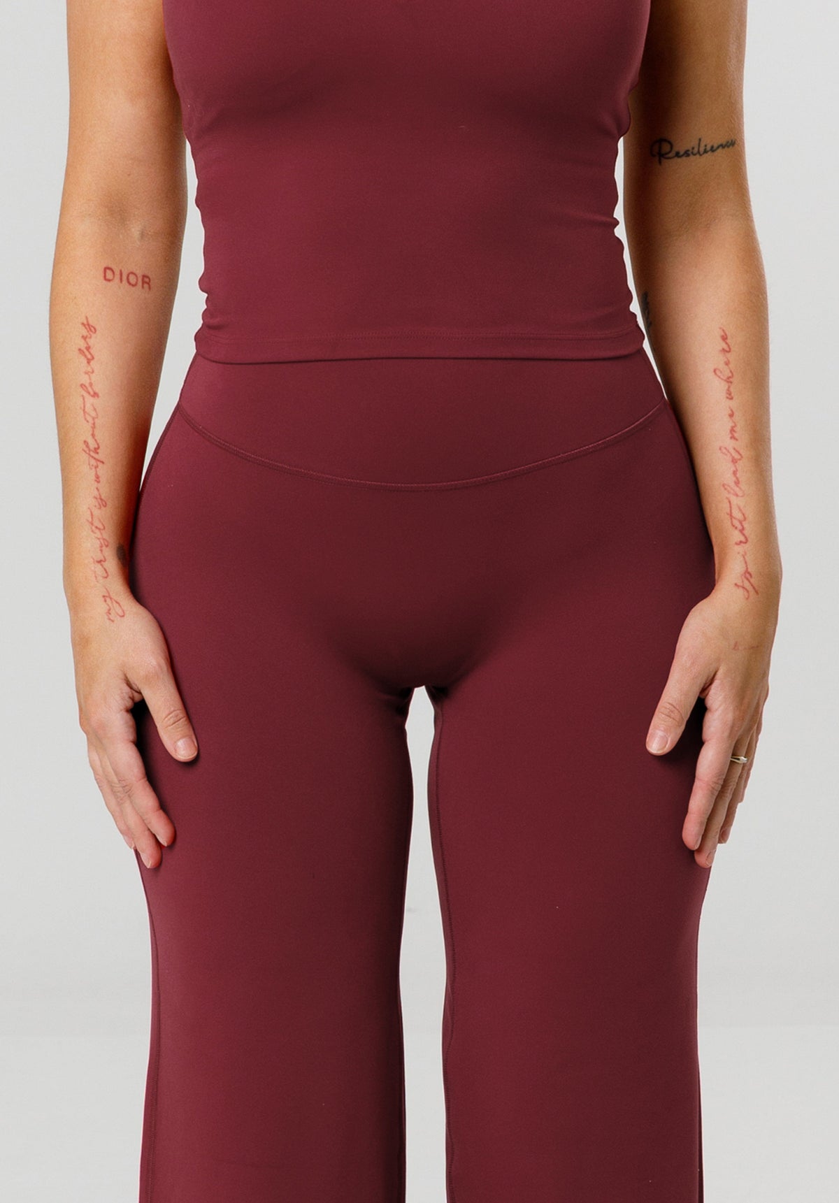 Reluna™ Original Sculptseam® Plus Mid-Rise Straight Leg Pant Regular - Dahlia