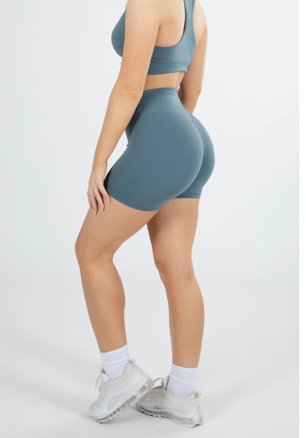 Reluna Original High-Rise Sculptseam® Short 5" Slate
