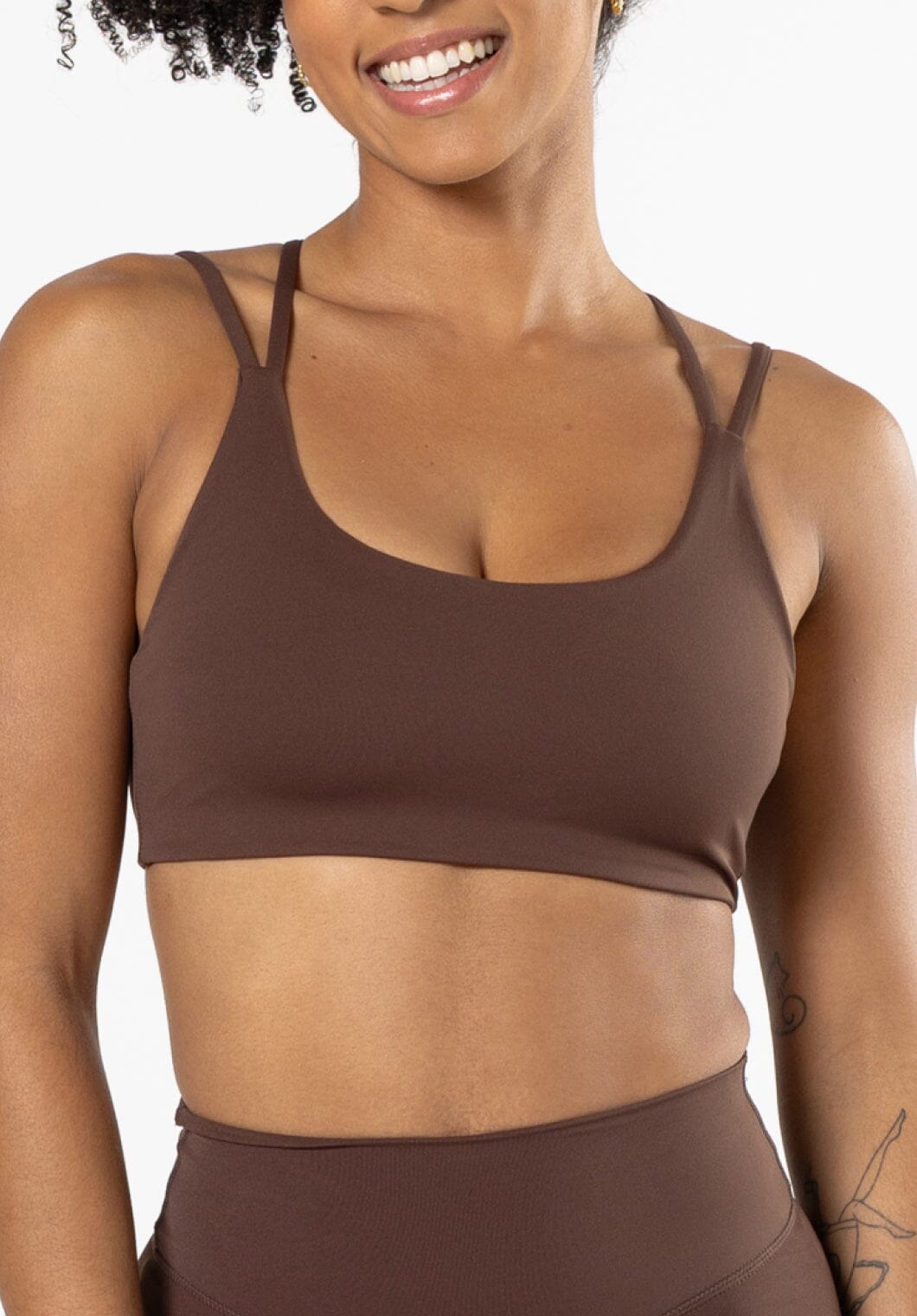 RecStretch Radiate Sports Bra Walnut