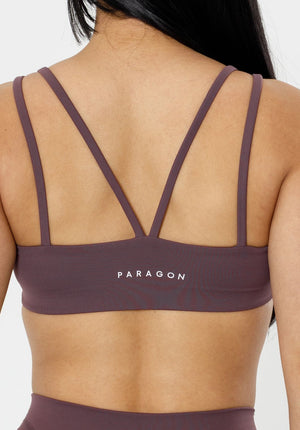 RecStretch™ Radiate Sports Bra Cherry Cola