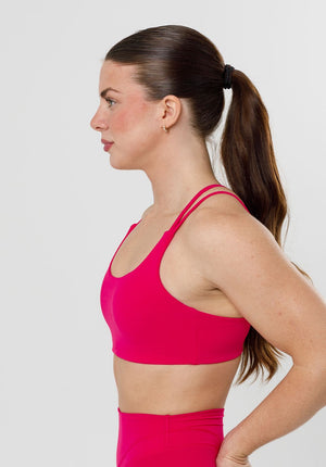 RecStretch™ Radiate Sports Bra Passion