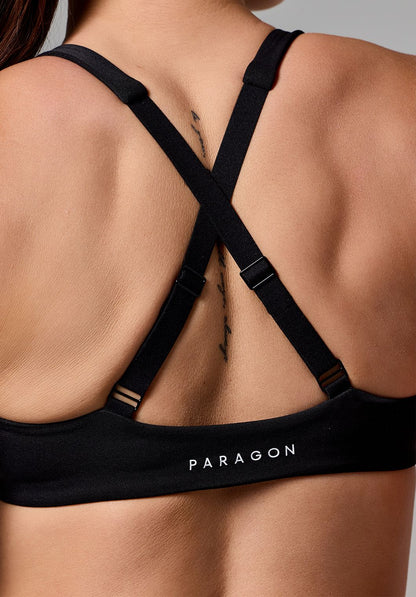 RecStretch™ Apex Crossback Sports Bra Black